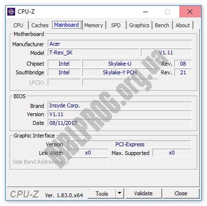 Скриншот CPU-Z Portable