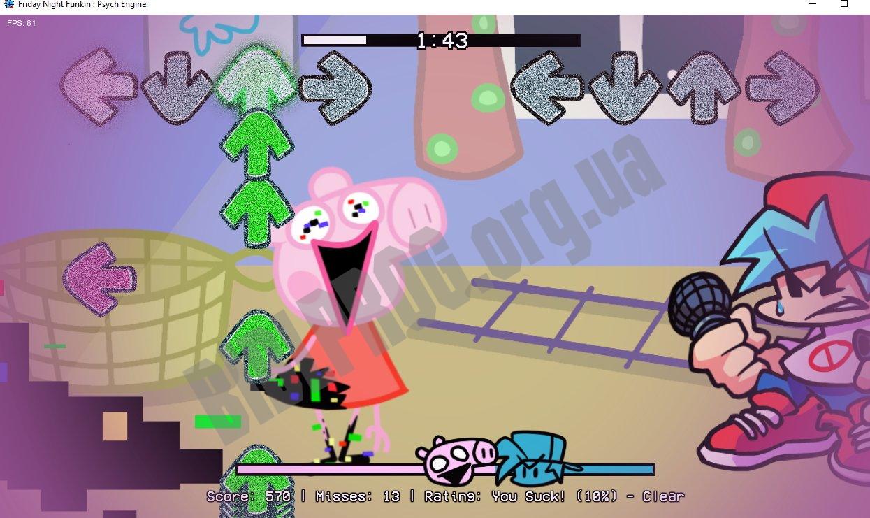 Скриншот FNF: VS Pibbified Peppa Pig