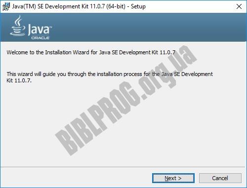 Скриншот Java SE Development Kit 11