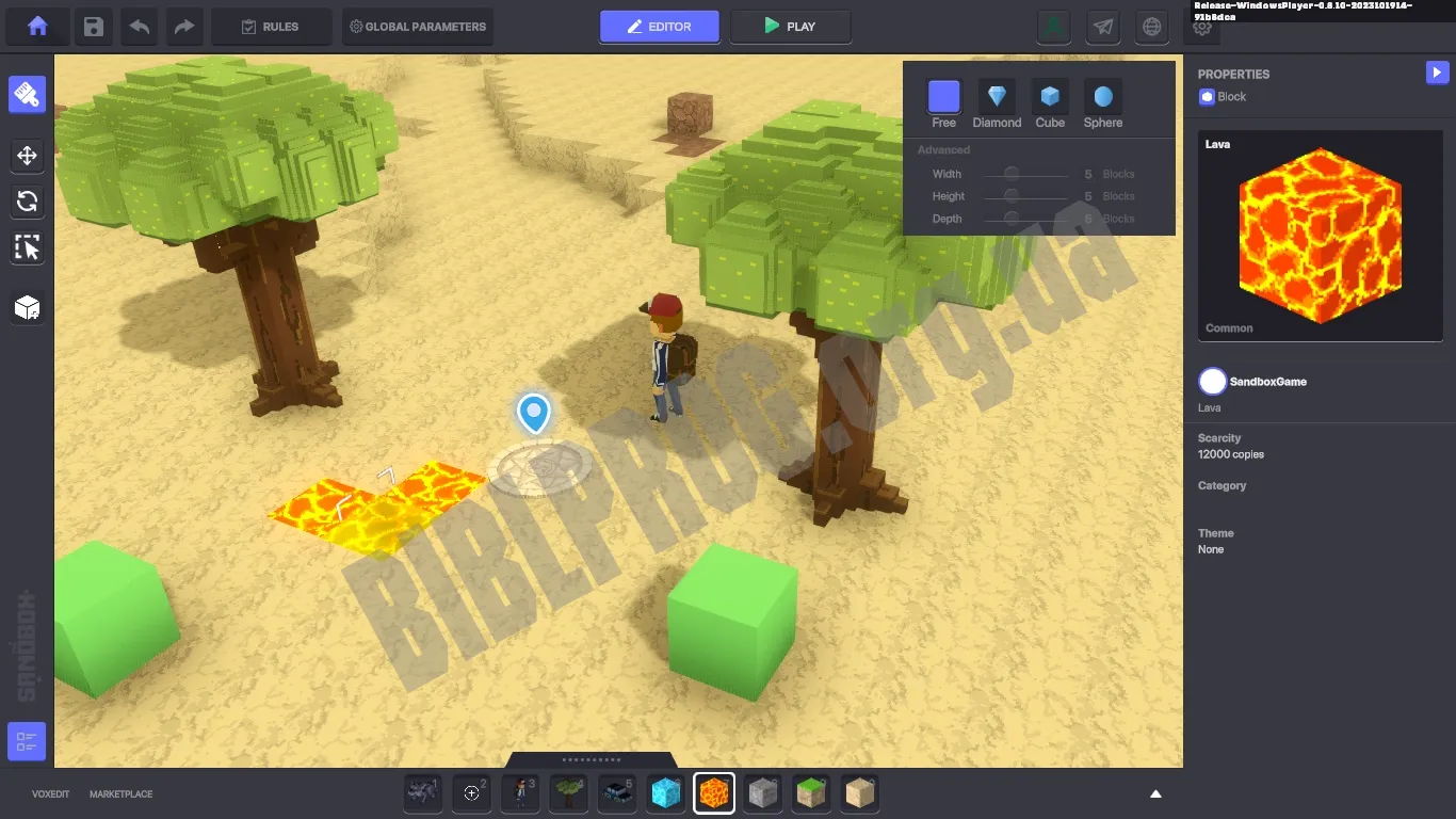 Скриншот The Sandbox (Game Maker)