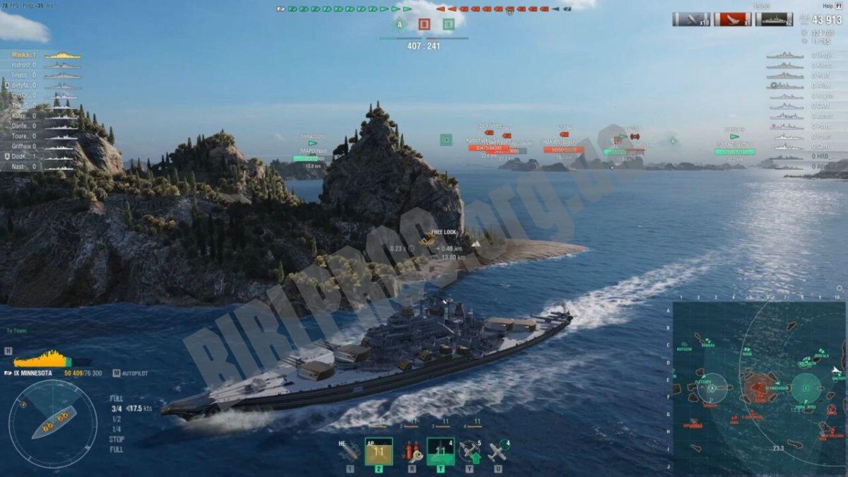 Скриншот World of Warships